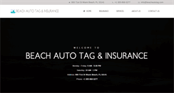Desktop Screenshot of beachautotag.com