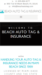 Mobile Screenshot of beachautotag.com